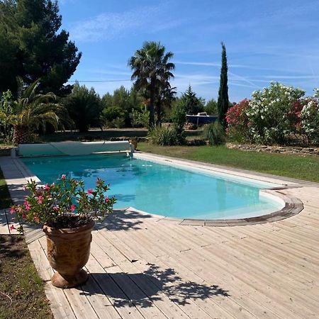 Chambre Privee Avec Acces Piscine Laouque Exterior foto