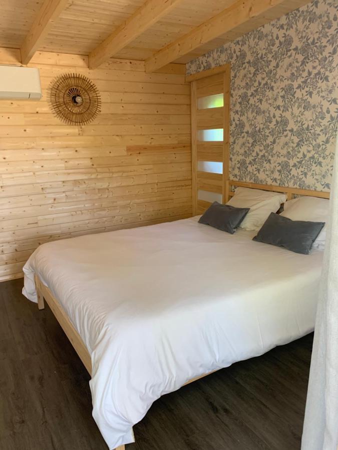 Chambre Privee Avec Acces Piscine Laouque Exterior foto
